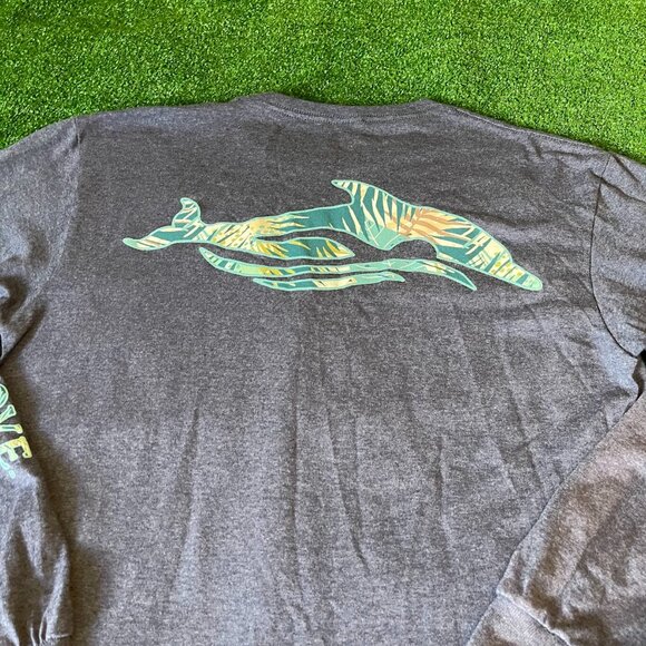 SeaWorld Discovery Cove Established 2000 Long Sleeve Crew Rare T-Shirt Size M - Picture 12 of 12